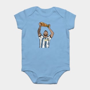 Messi World Cup Celebration Baby Bodysuit